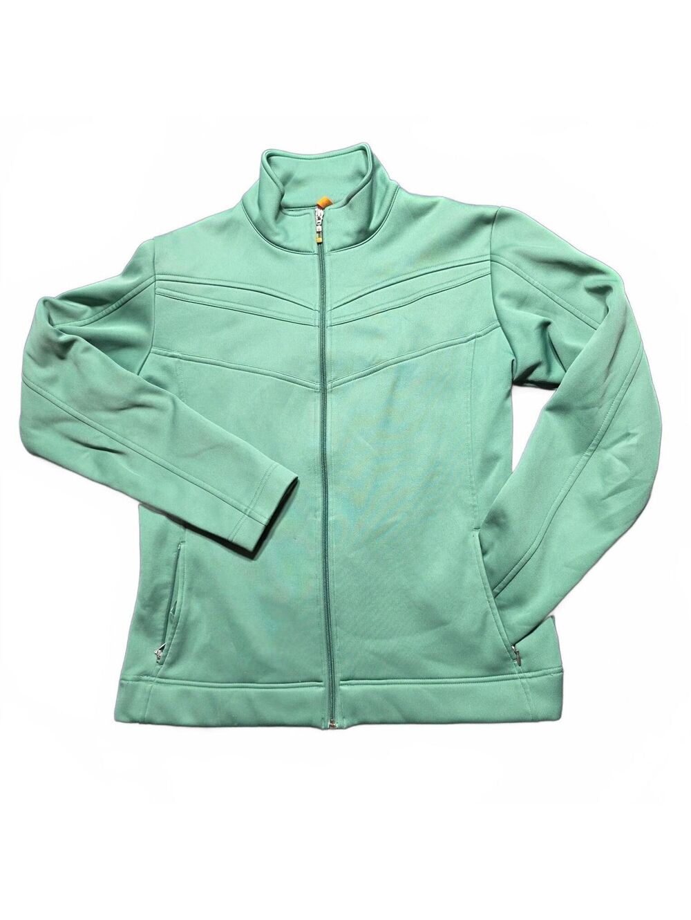 Wmn's XL Lucy zip-up jacket in mint/turquoise